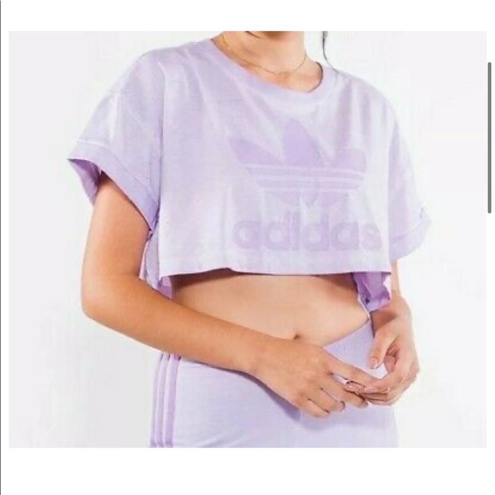 Adidas crop top brand new ! Never worn